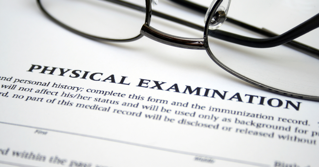 Mẫu giấy khám sức khỏe