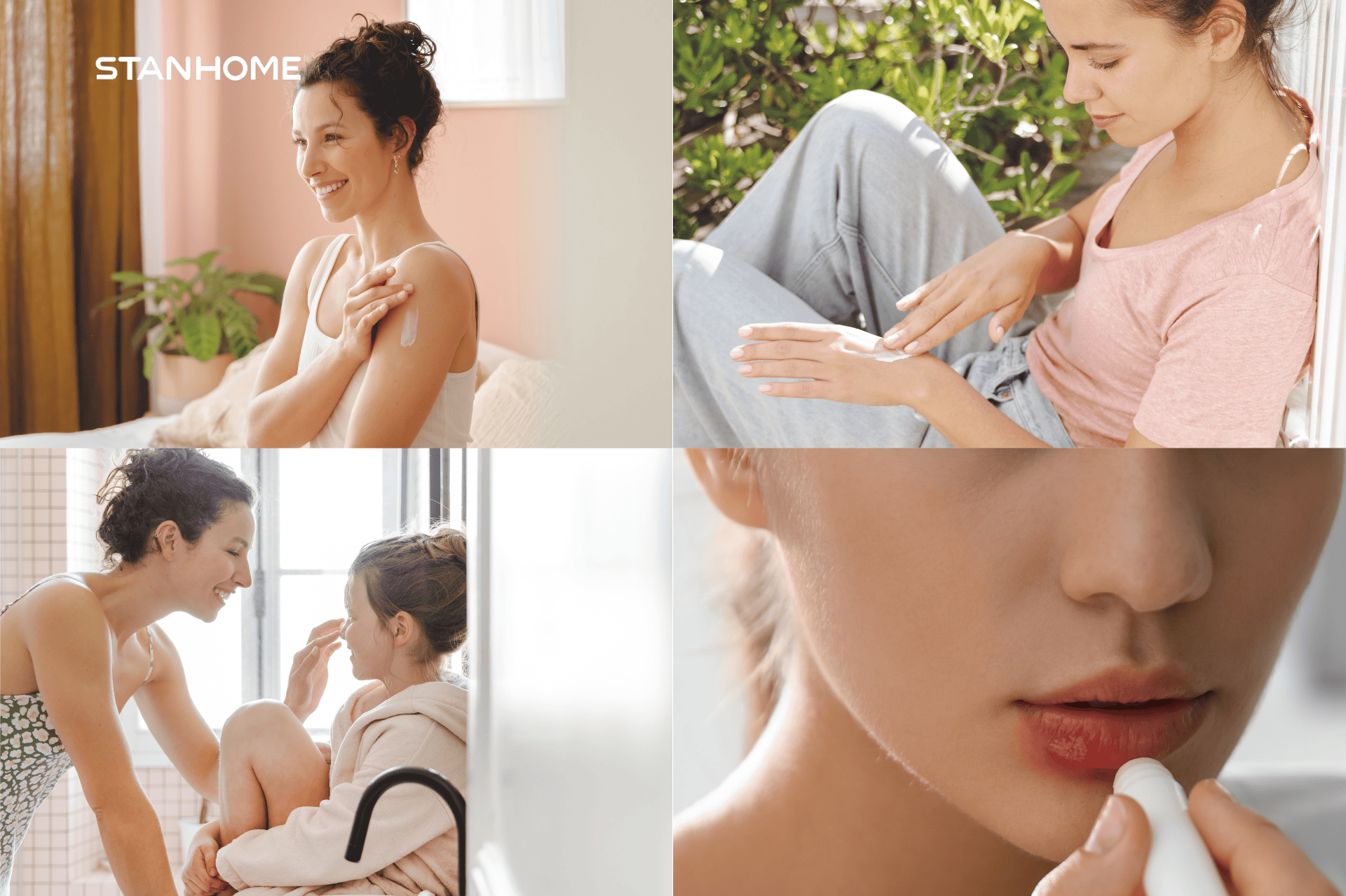 Làm sạch dịu nhẹ không xà phòng đảm bảo pH sinh lý da, hạn chế kích ứng cho da