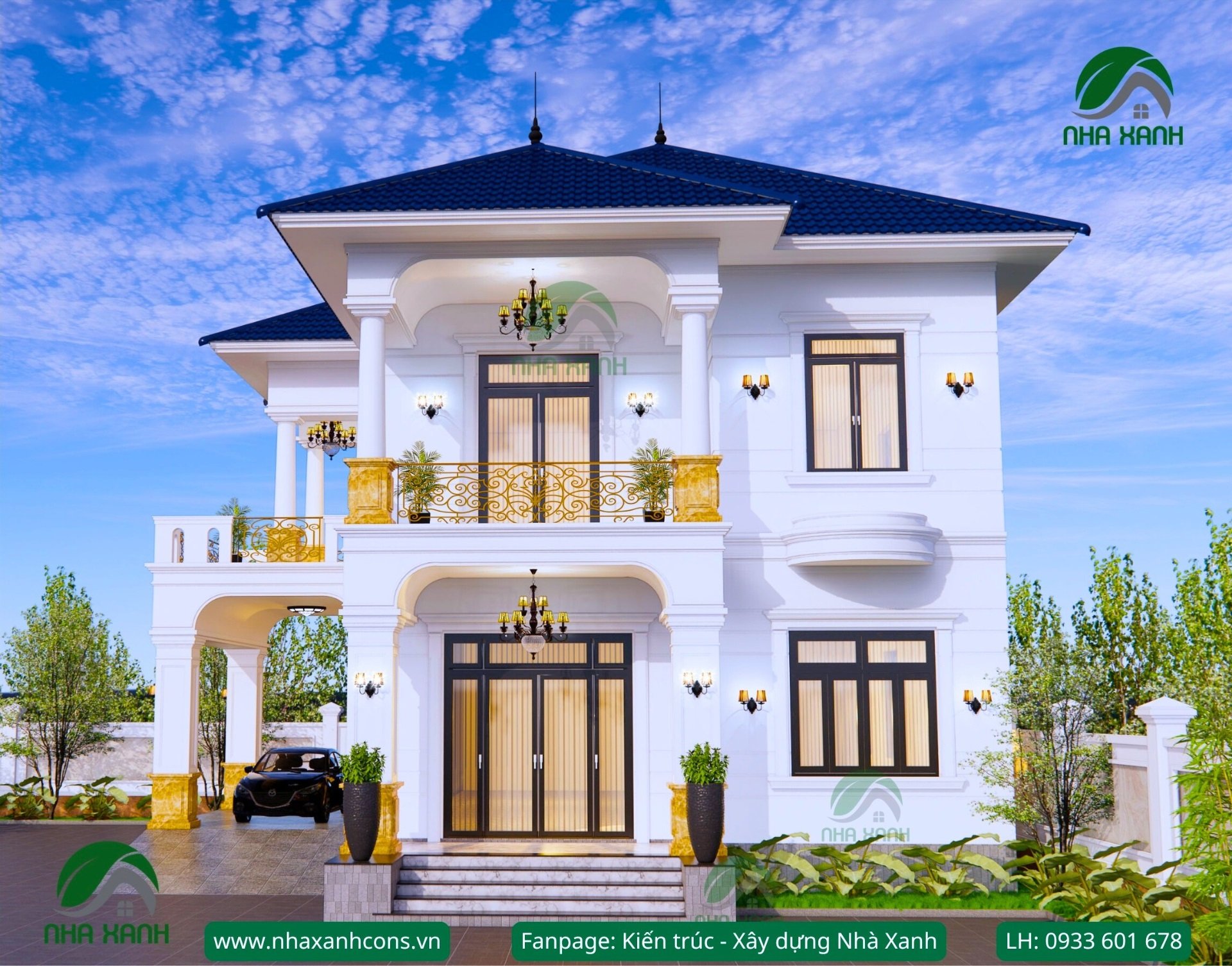 Biệt thự 2 tầng mái Nhật tại Cần Thơ - Đẹp và hiện đại Biệt thự 2 tầng mái Nhật tại Cần Thơ - Đẹp và hiện đại