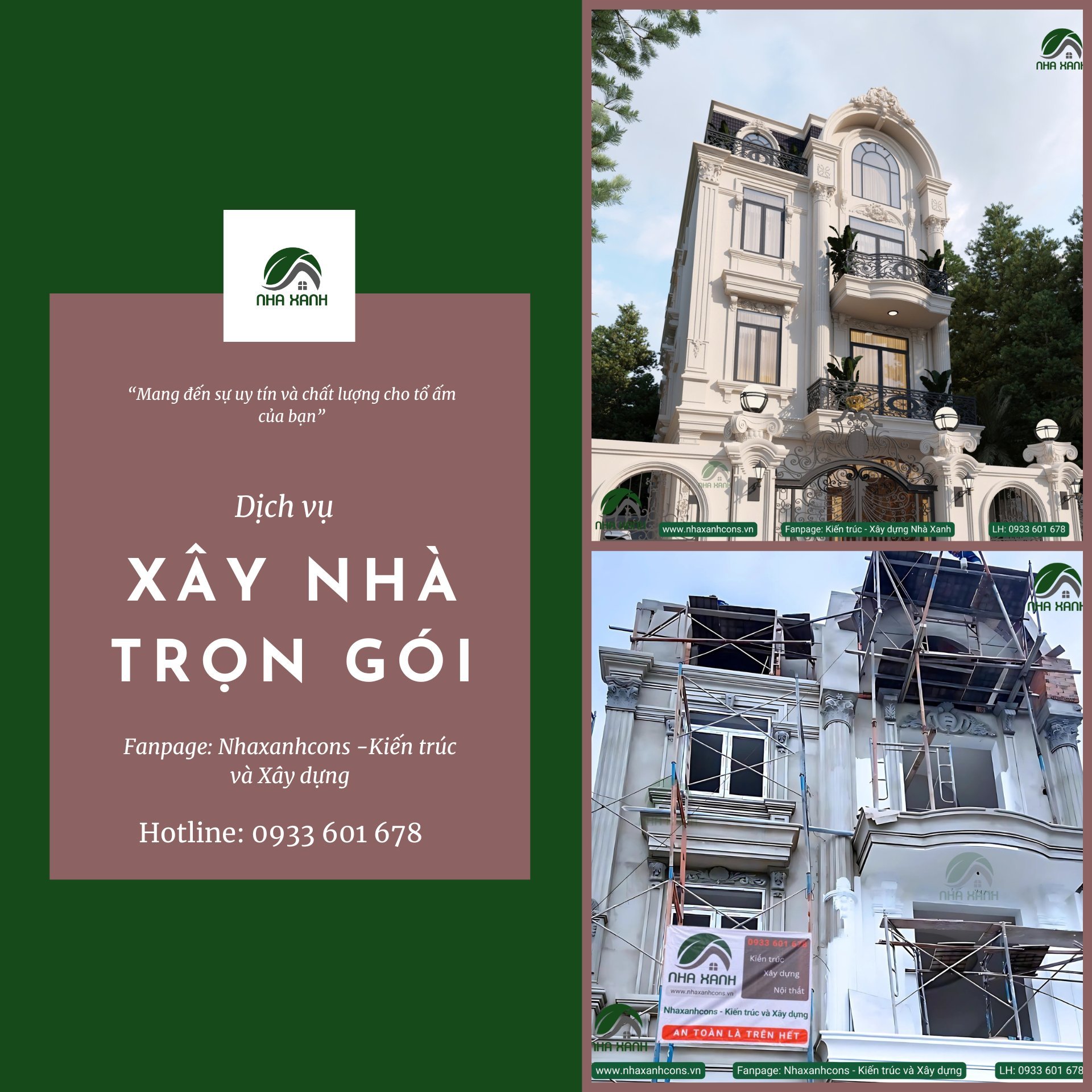 Báo giá xây nhà trọn gói tại An Giang - Báo giá rõ ràng, Thi công uy tín cùng Nhaxanhcons Báo giá xây nhà trọn gói tại An Giang - Báo giá rõ ràng, Thi công uy tín cùng Nhaxanhcons