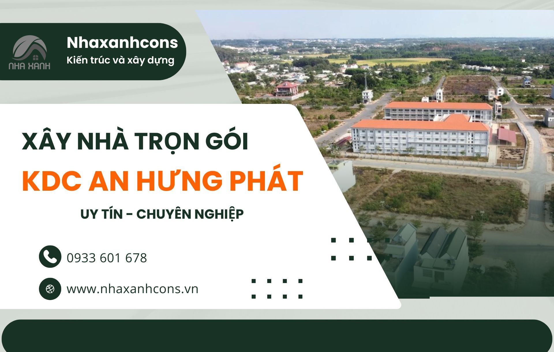 Báo giá xây nhà trọn gói tại KDC An Hưng Phát – Giải pháp tối ưu cho gia chủ hiện đại
