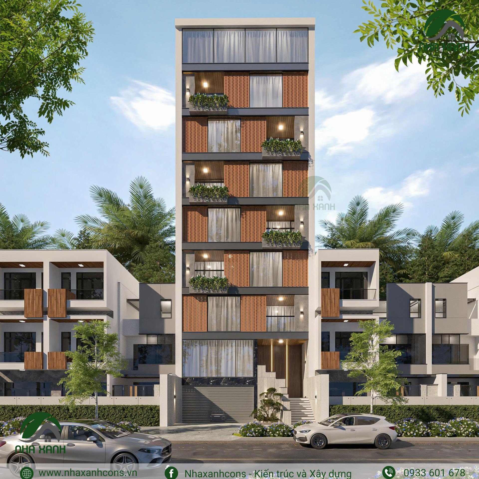 Thiết kế chung cư mini tại TPHCM  - Uy tín từ Nhaxanhcons
