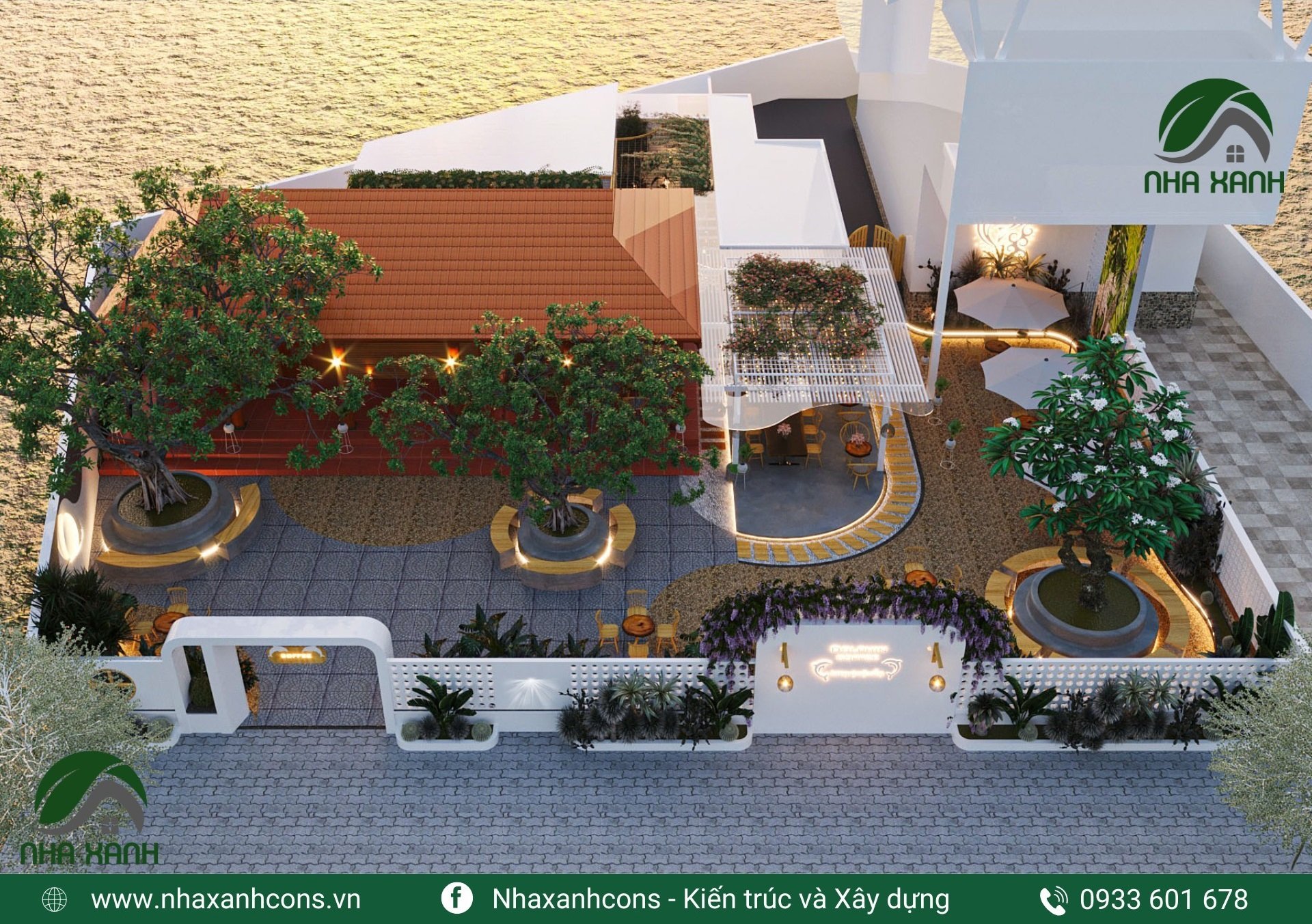 Thiết kế quán cafe sân vườn tại Đồng Nai: Nơi lý tưởng cho những phút giây thư giãn Thiết kế quán cafe sân vườn tại Đồng Nai: Nơi lý tưởng cho những phút giây thư giãn