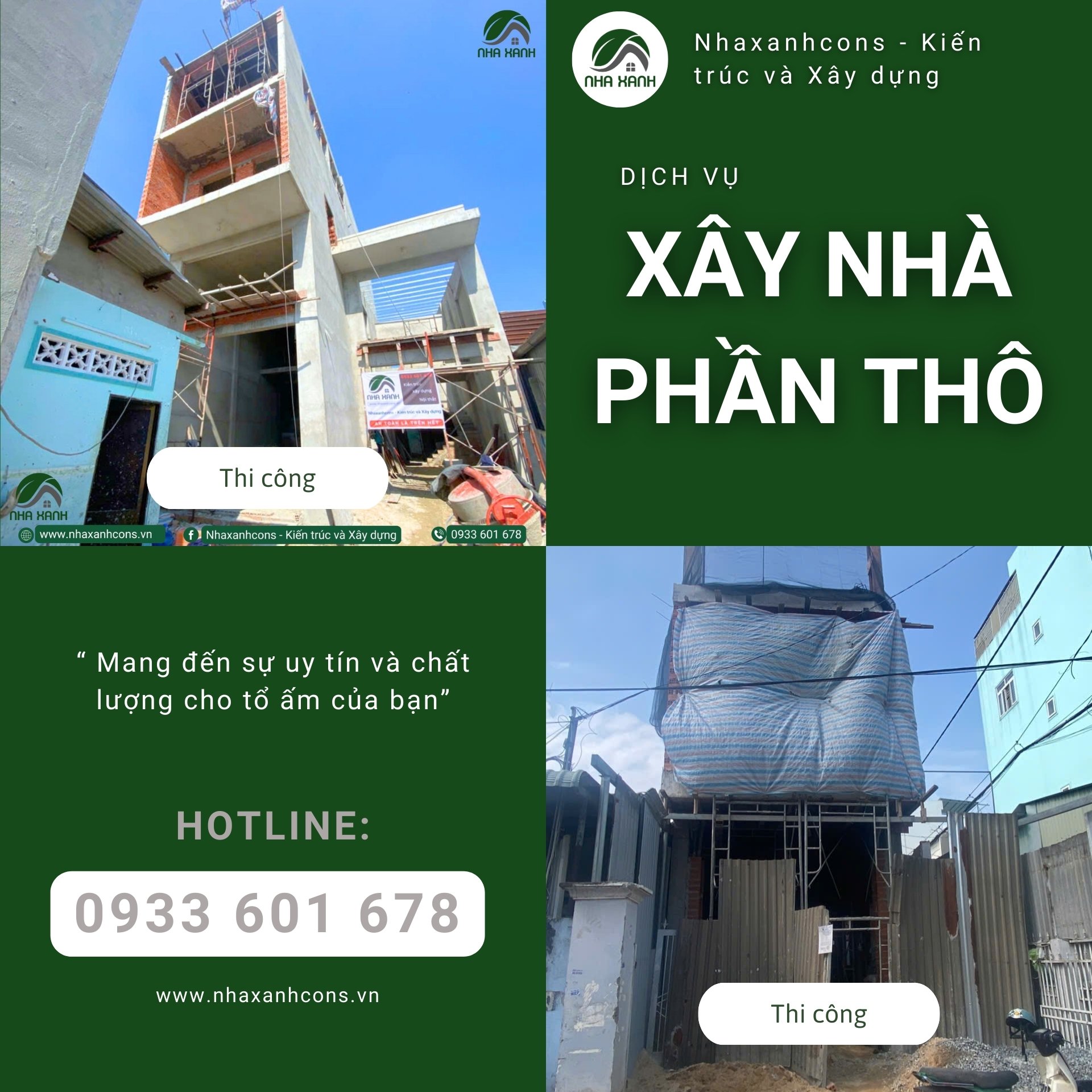 Báo giá xây nhà phần thô tại Đồng Nai - Giá rõ ràng, thi công uy tín cùng Nhaxanhcons Báo giá xây nhà phần thô tại Đồng Nai - Giá rõ ràng, thi công uy tín cùng Nhaxanhcons