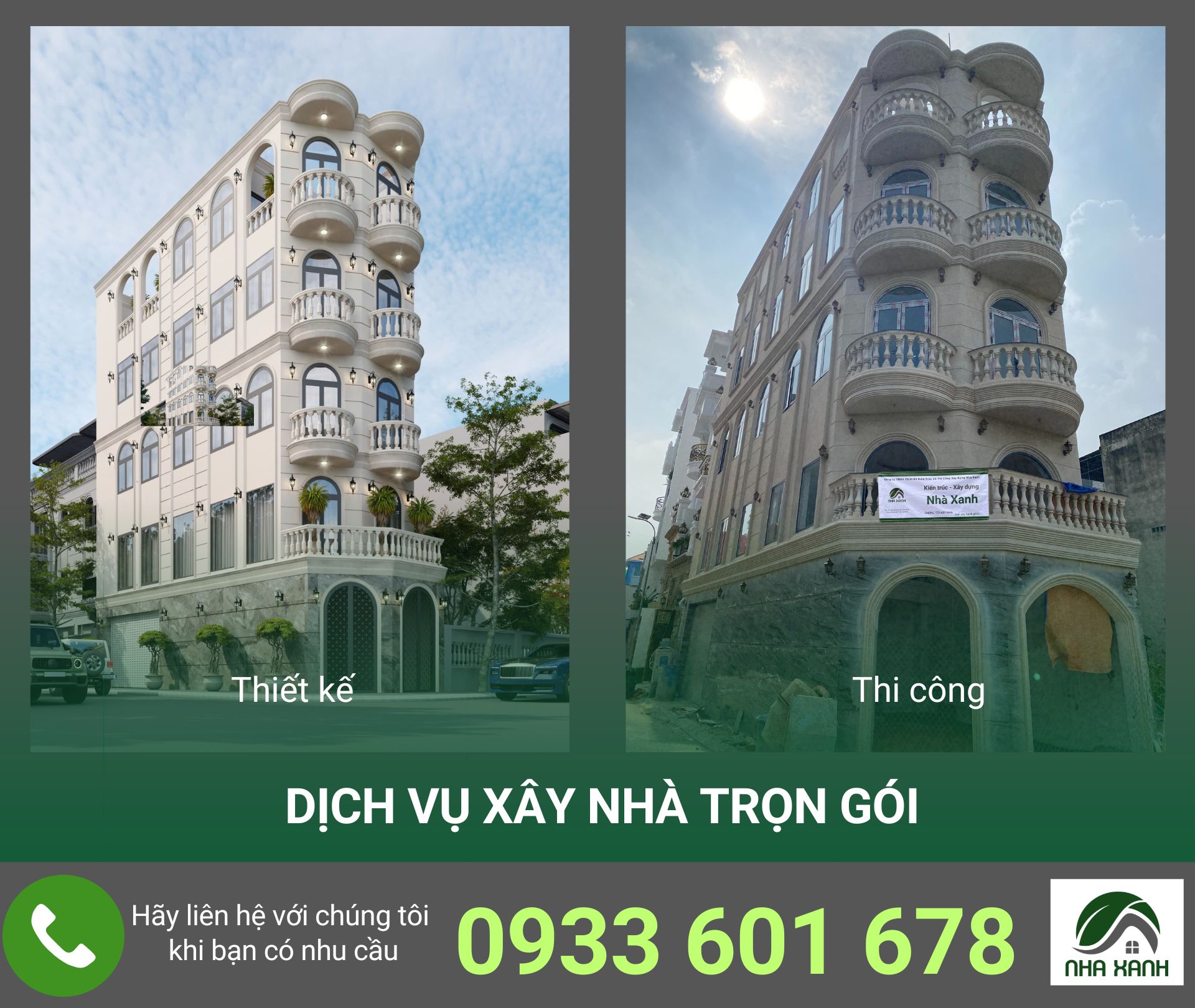 Báo giá xây nhà trọn gói tại TP.HCM