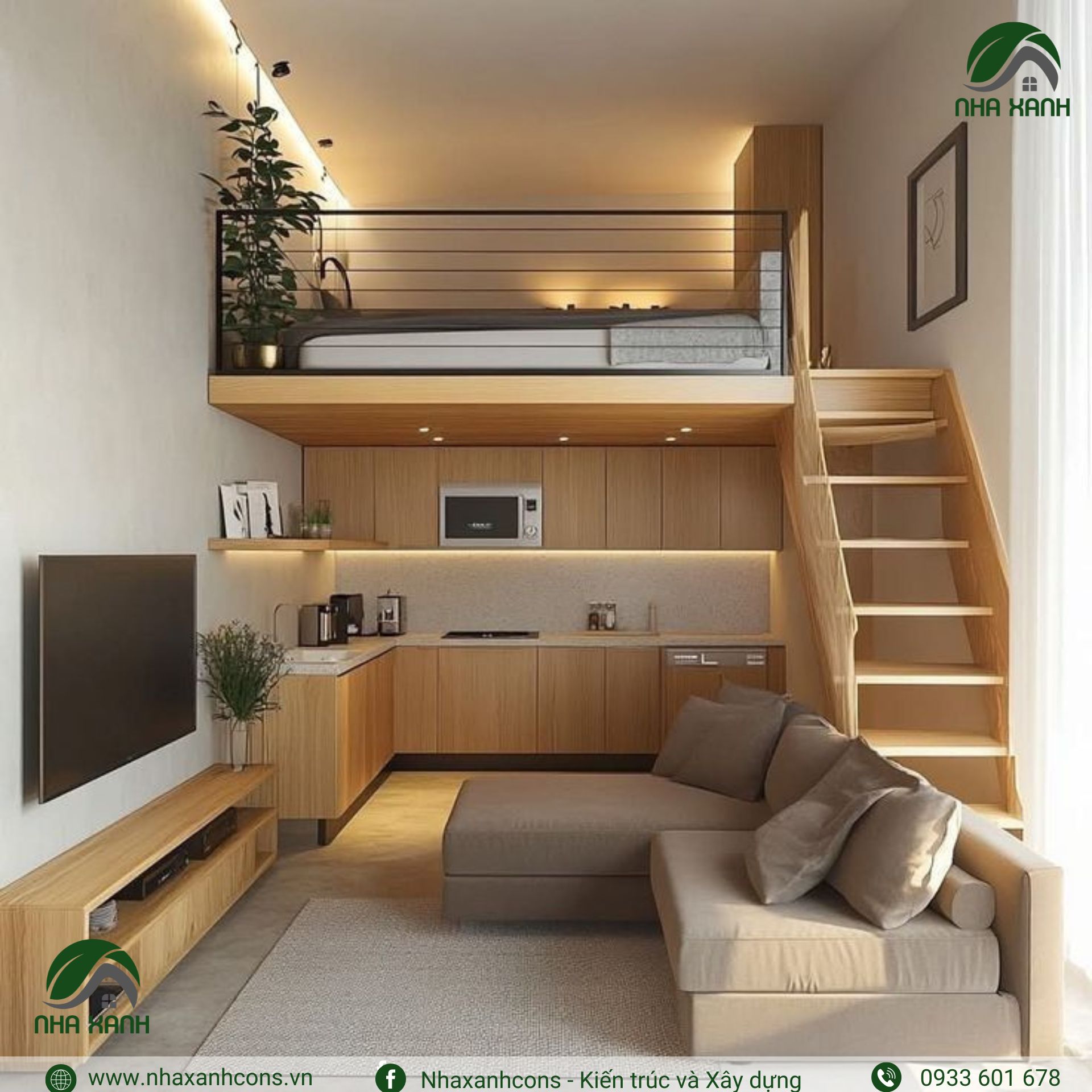 Thi công căn hộ dịch vụ tại An Giang