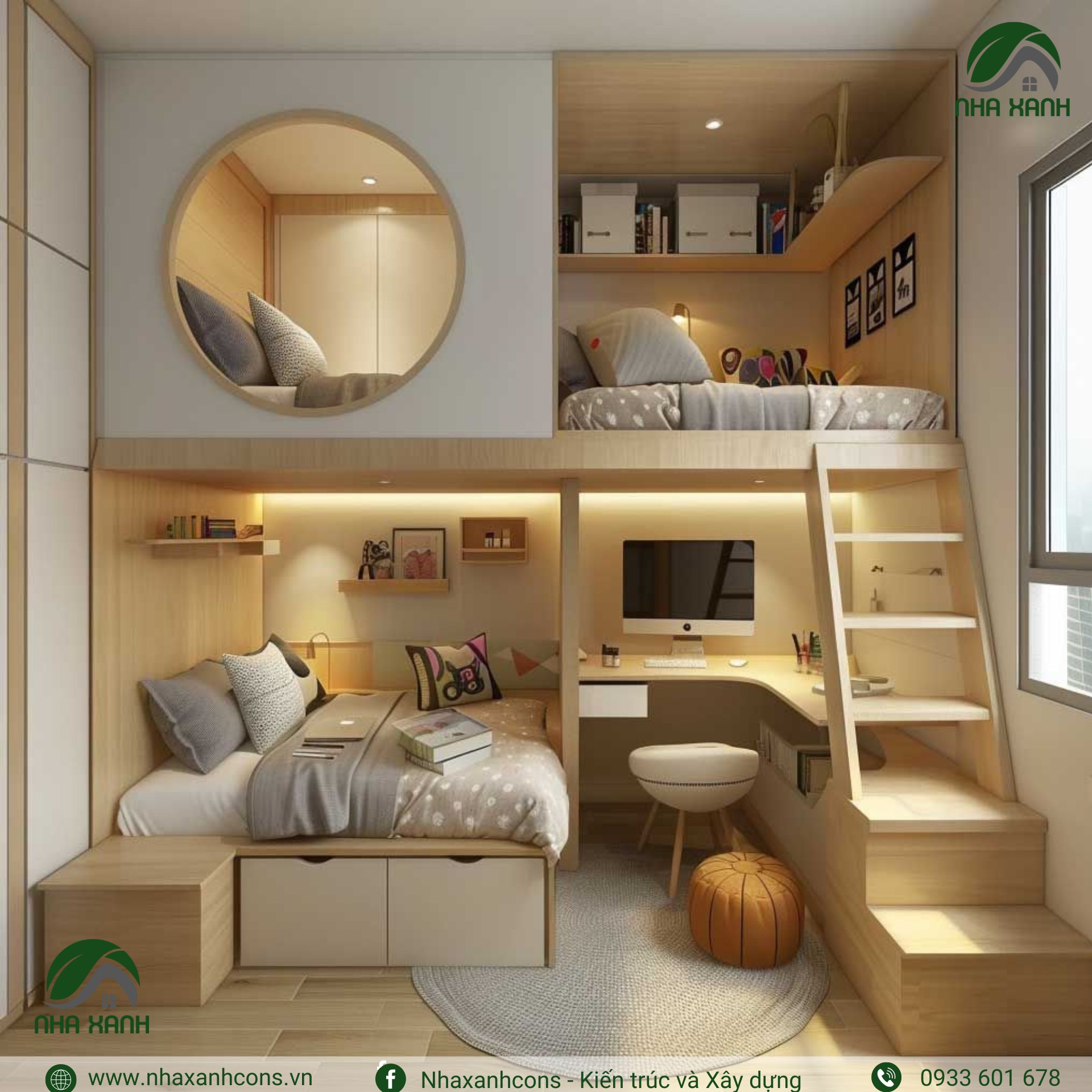 Thiết kế căn hộ dịch vụ tại Đồng Nai