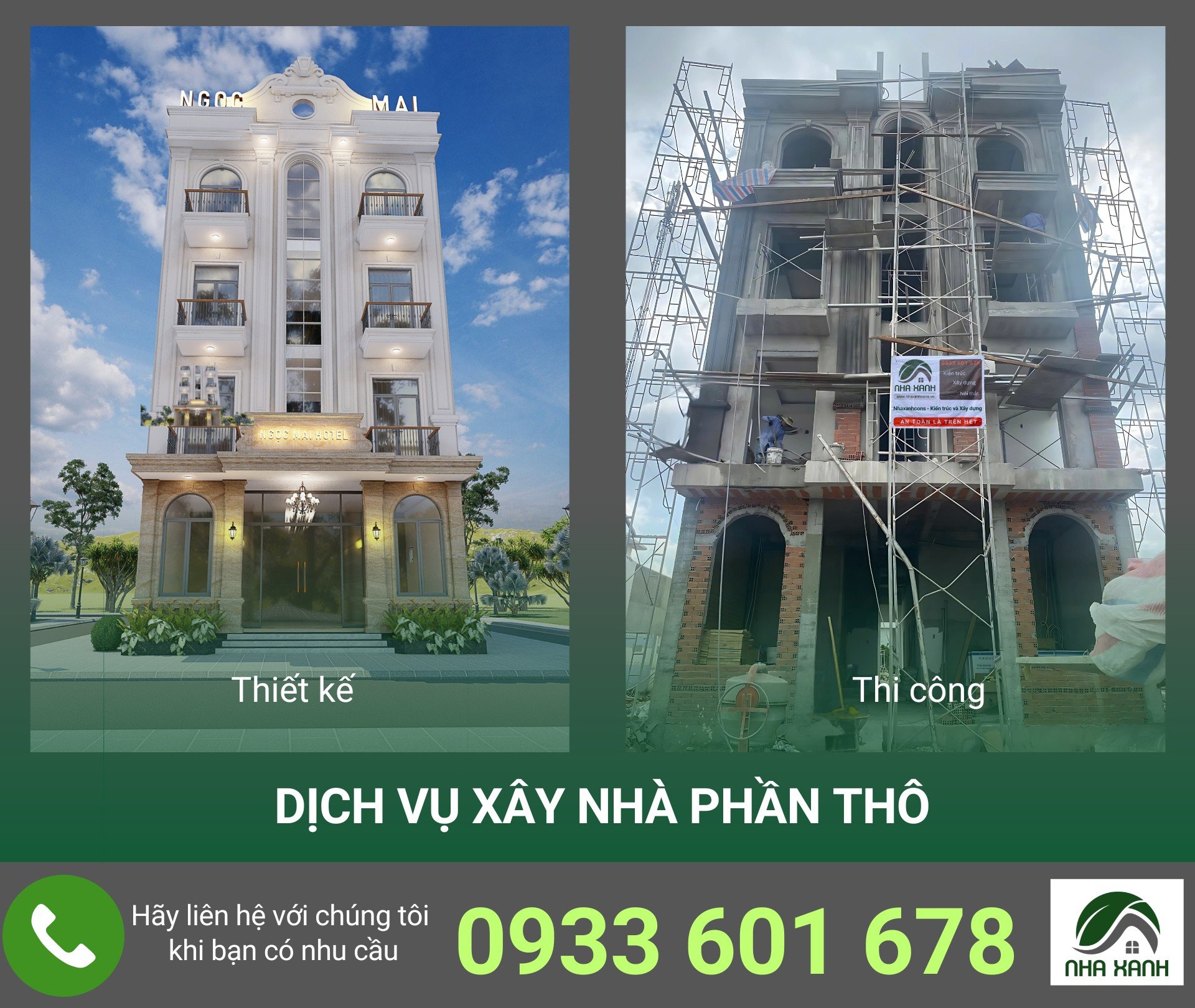 Thiết kế thi công trọn gói biệt thự tại Lâm Đồng