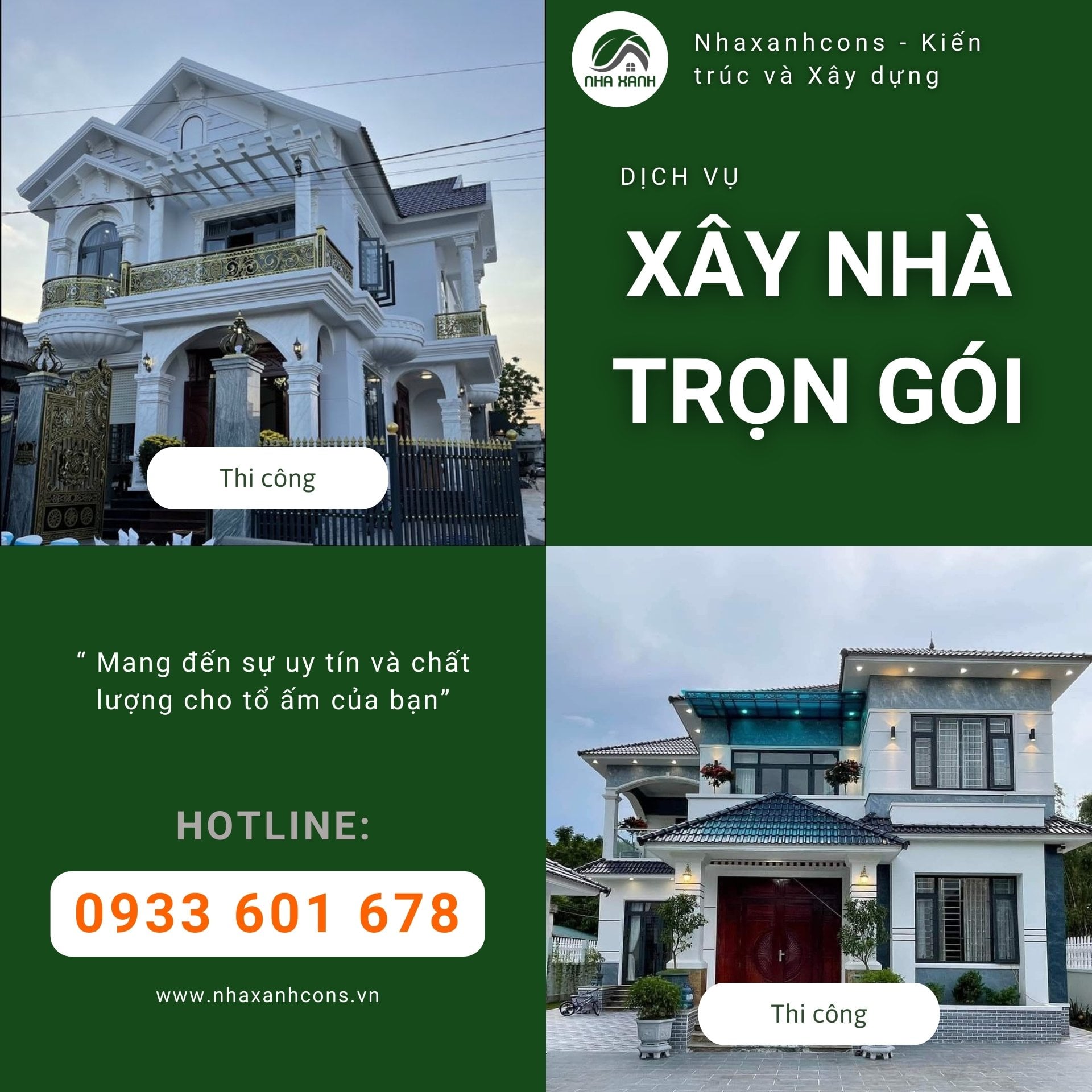 Báo giá xây nhà trọn gói tại Tiền Giang - Tiết kiệm và chất lượng