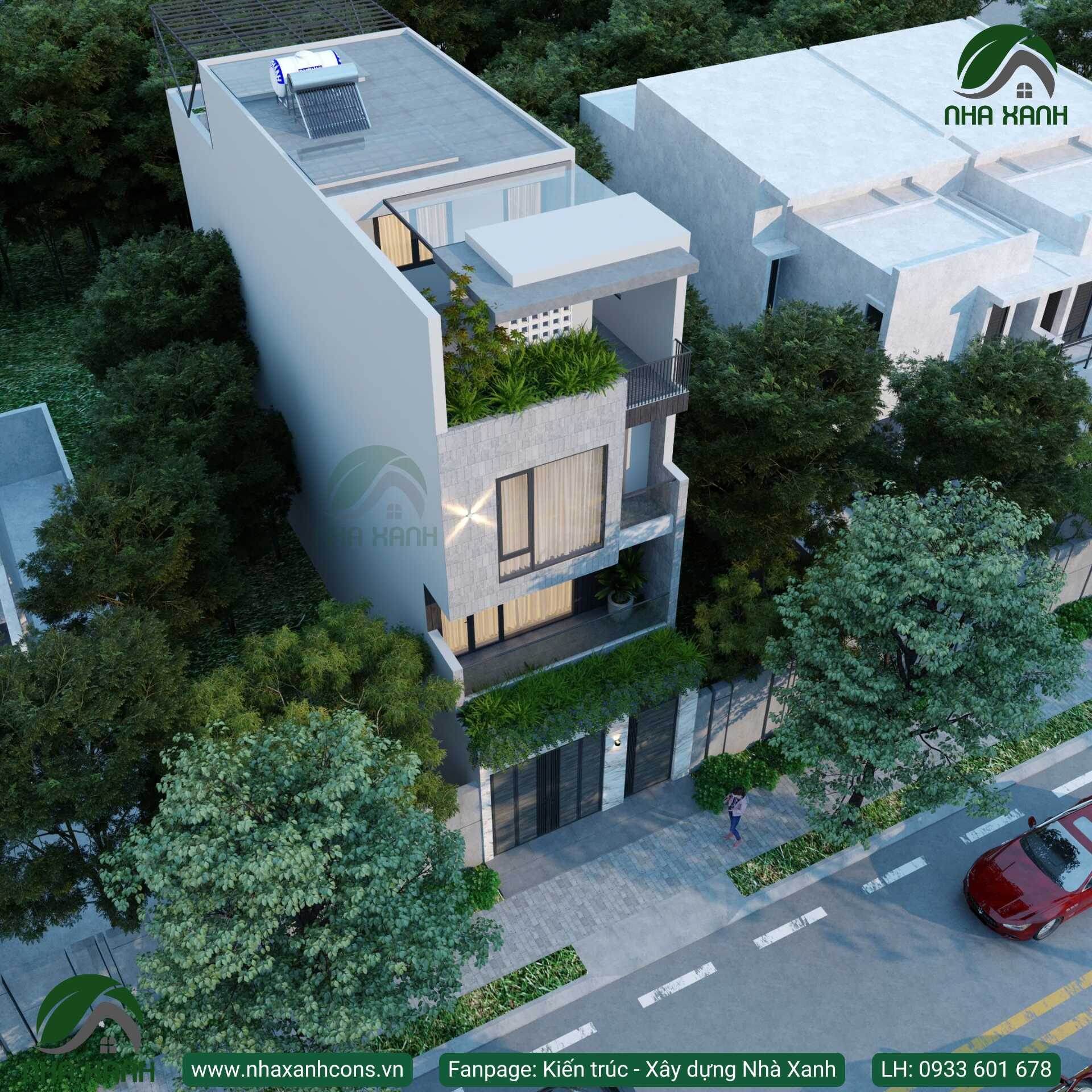 Nhà 4 tầng đẹp tại Tây Ninh - Thiết kế nhà đẹp cùng Nhaxanhcons