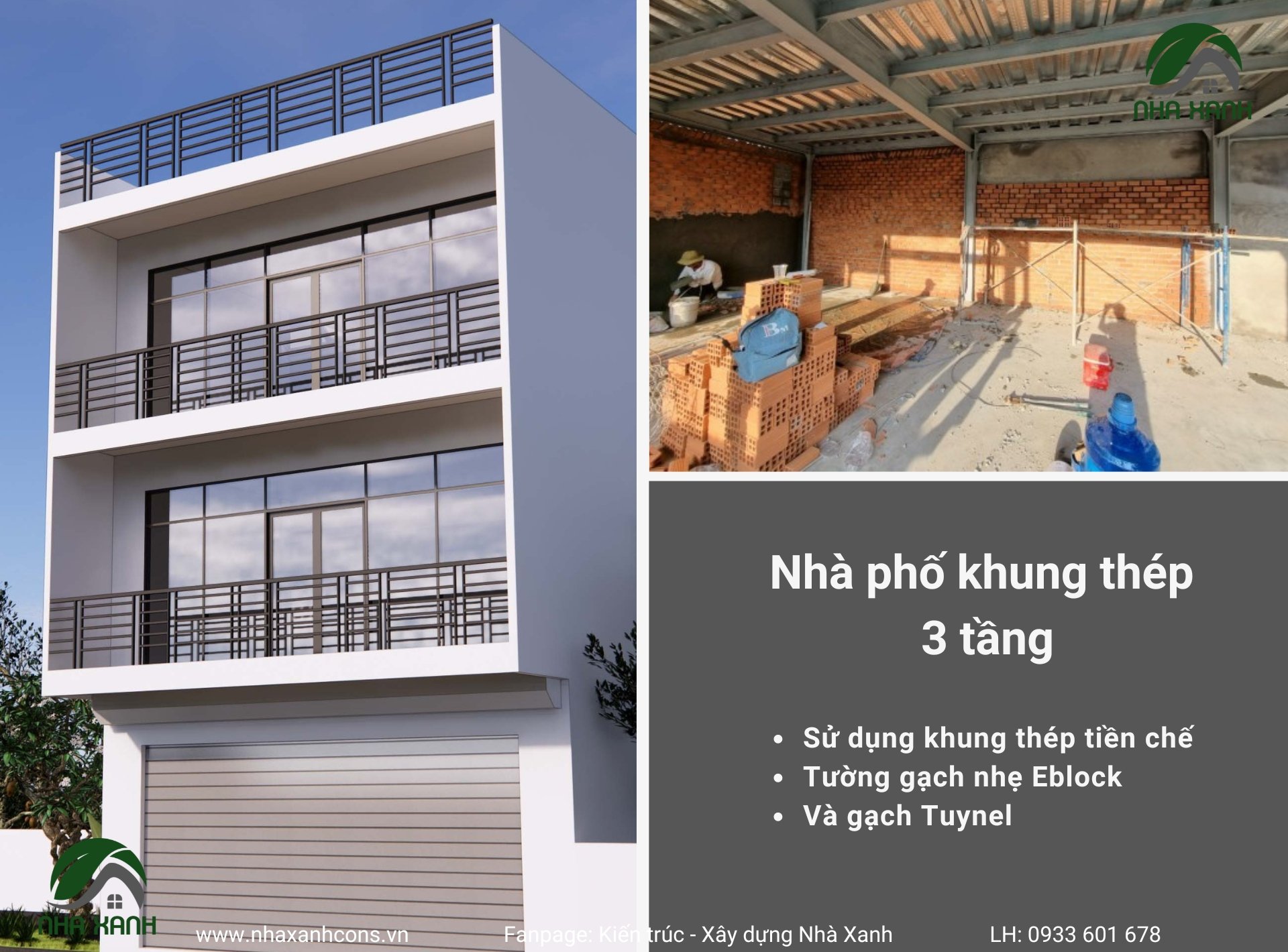 Ứng dụng khung thép tiền chế tại TPHCM