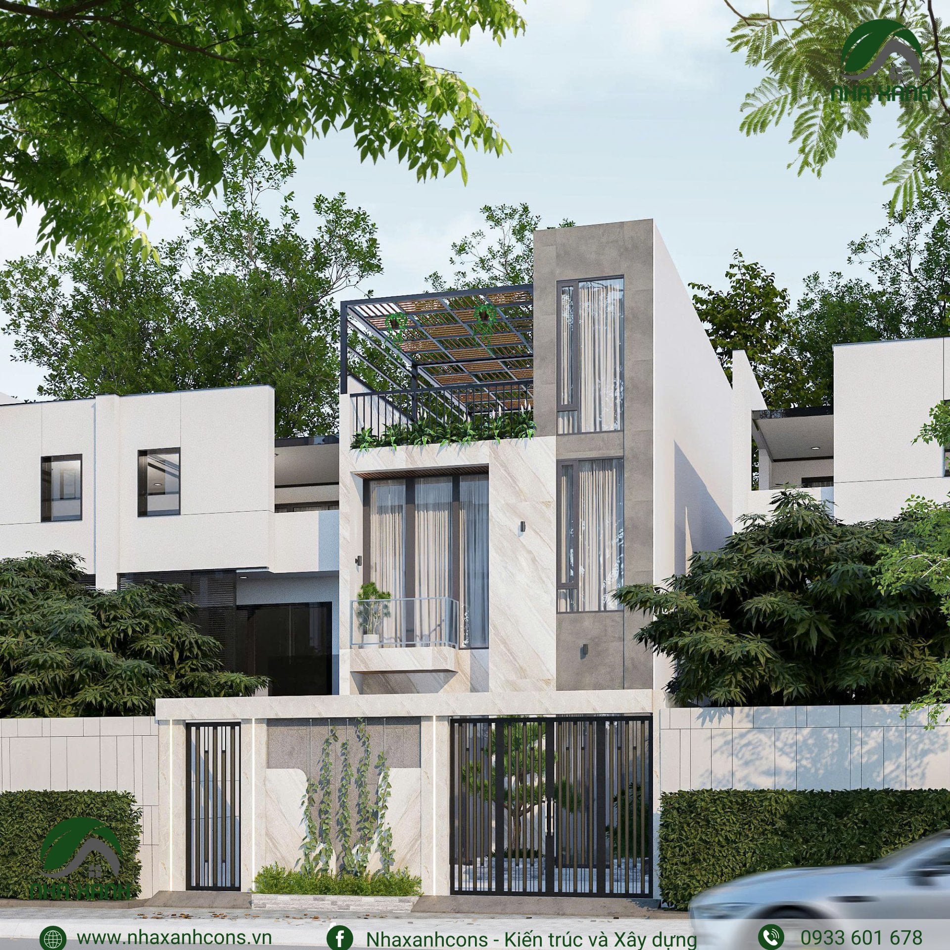 Nhà phố 2 tầng hiện đại tại Đồng Nai