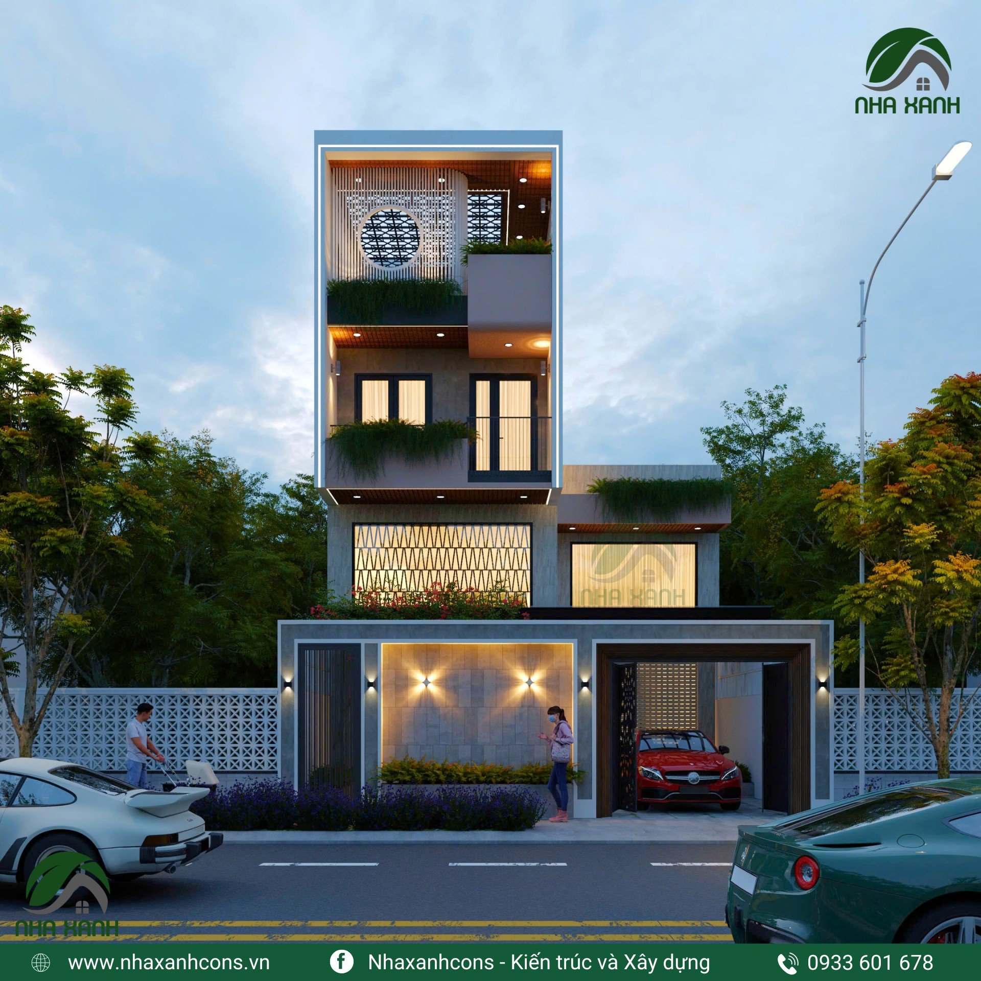 Mẫu thiết kế nhà phố đẹp