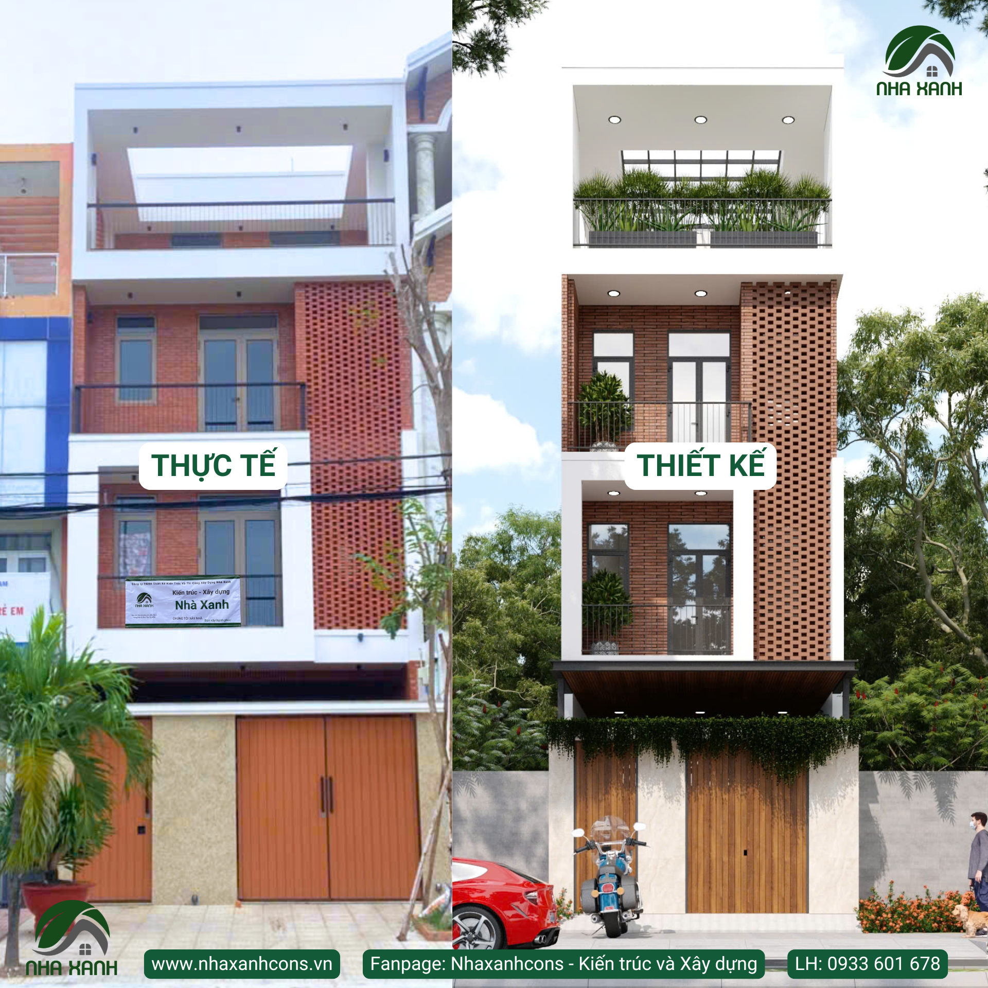Công ty xây nhà phố đẹp