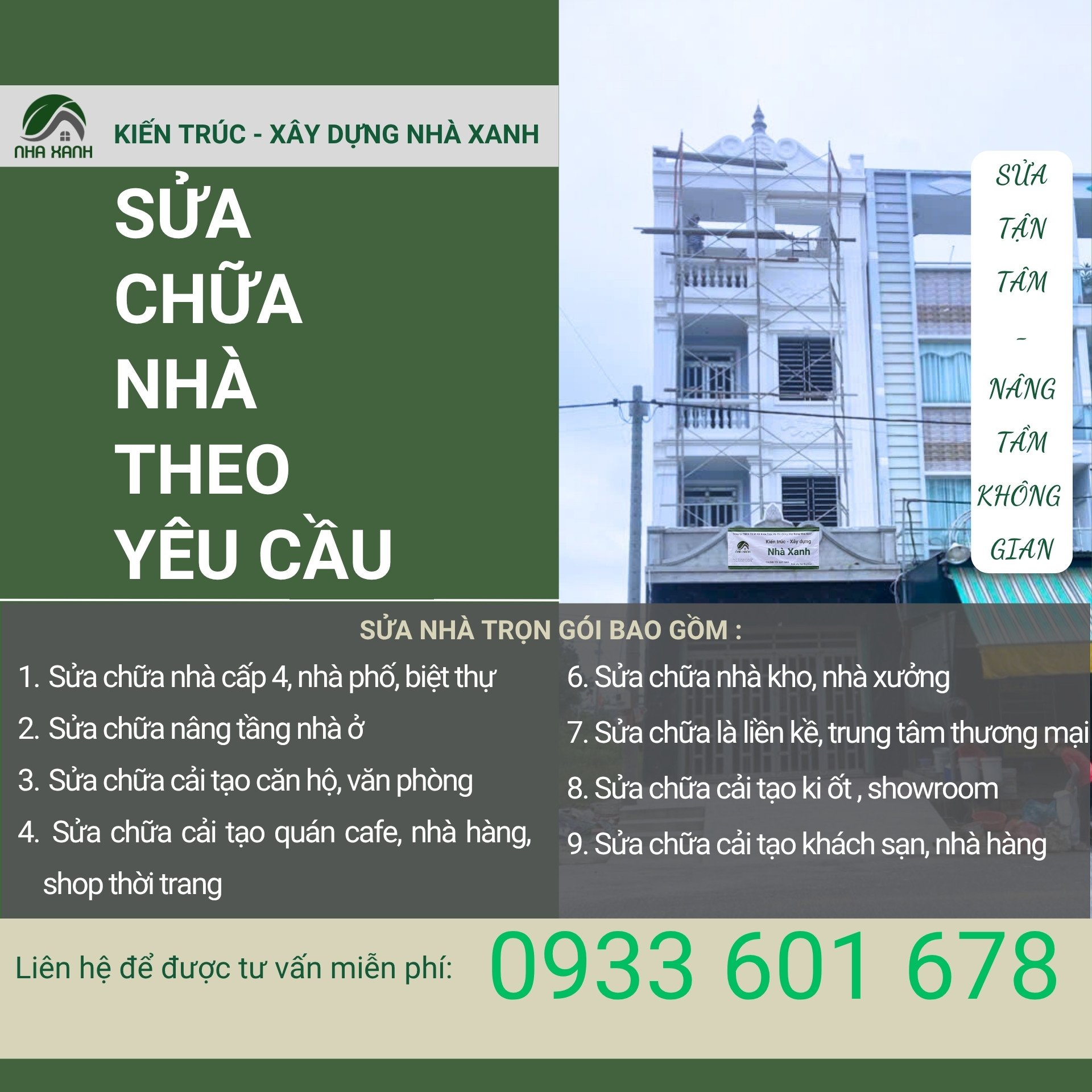Sửa chữa cải tạo nhà