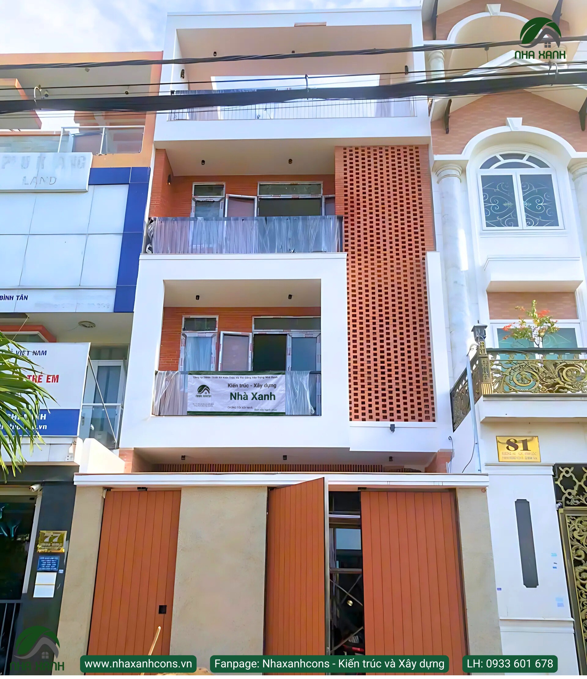 Công ty xây nhà phố đẹp