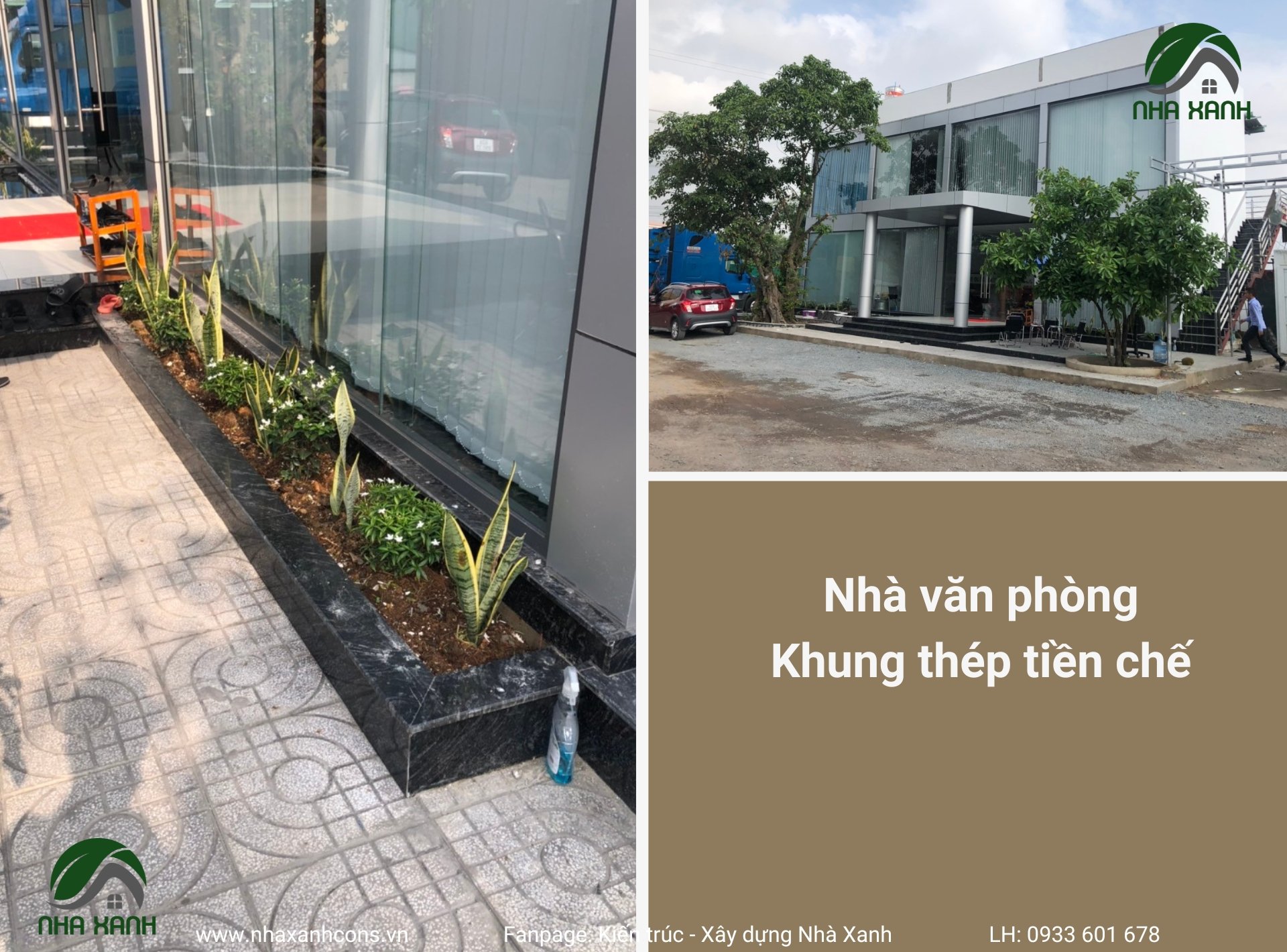 Thiết kế nhà văn phòng thép tiền chế tại Đồng Nai