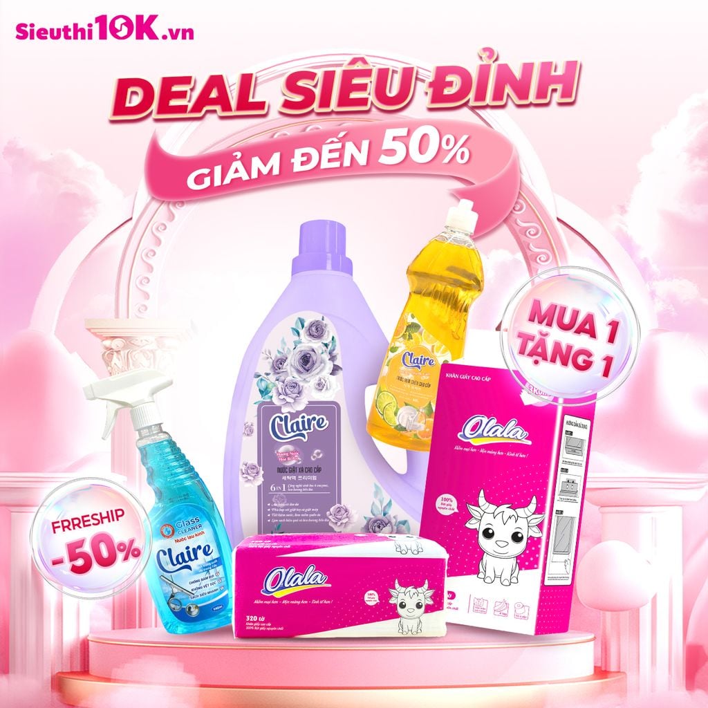 DEAL SIÊU ĐỈNH - GIẢM ĐẾN 50%!