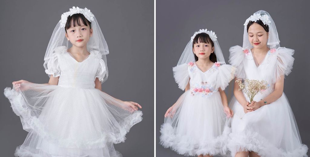 Các dịp quan trọng nên mặc váy công chúa cho bé