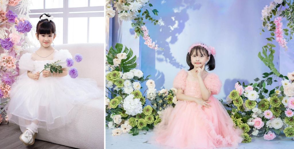 Các dịp quan trọng nên mặc váy công chúa cho bé