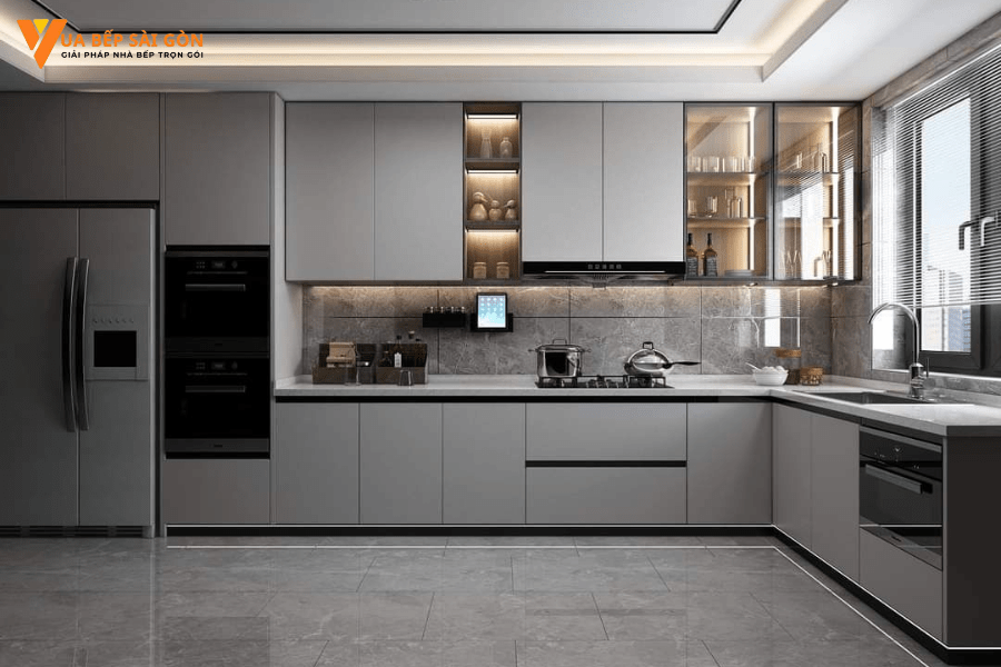 Tủ Bếp Nhựa Cao Cấp Acrylic – Giải Pháp Đẹp, Bền, Chống Mối Mọt