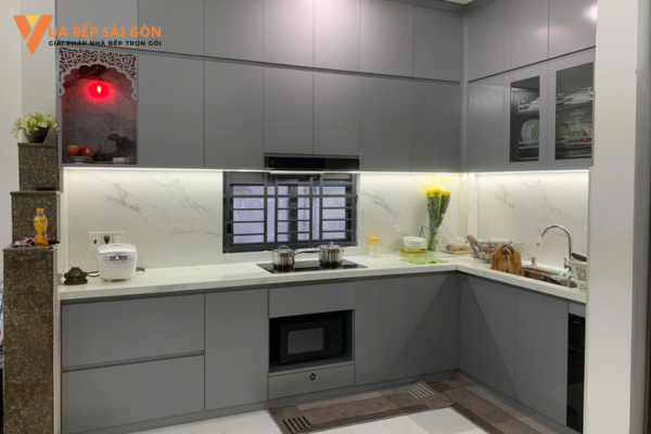 Các Mẫu Tủ Bếp Nhựa Ecoplast Đẹp, Bền Và Tiện Lợi Cho Không Gian Bếp Hiện Đại