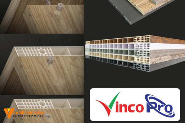 Tủ bếp nhựa VincoPro