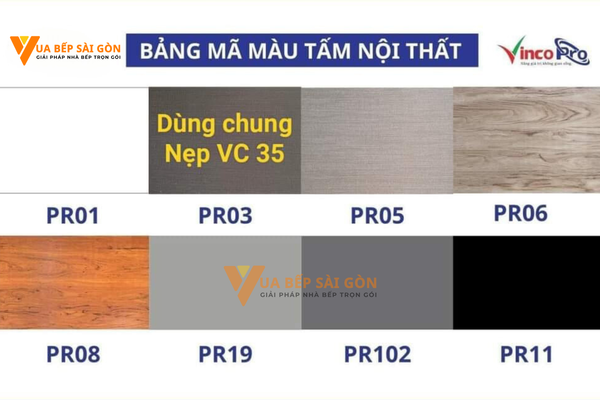 Tủ bếp nhựa VincoPro