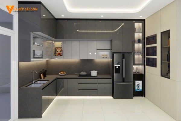 tủ bếp nhựa Vincopro