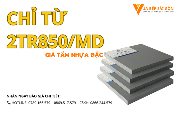 Giá Tủ Bếp Nhựa Đặc 2025