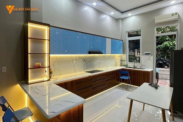 tủ bếp nhựa picomat