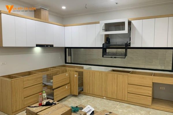 Tủ bếp nhựa Ecoplast