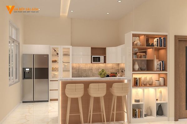 Tủ bếp nhựa Vincoplast
