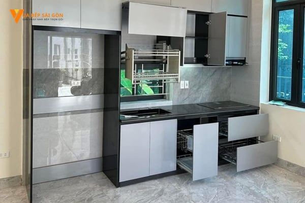 Tủ bếp nhựa Picomat