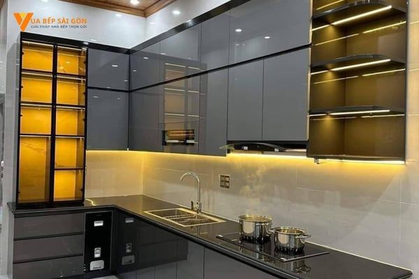 Tủ bếp nhựa VincoPro