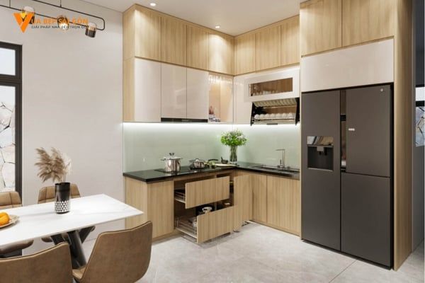 Tủ bếp nhựa VincoPro