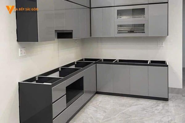 Tủ bếp nhựa