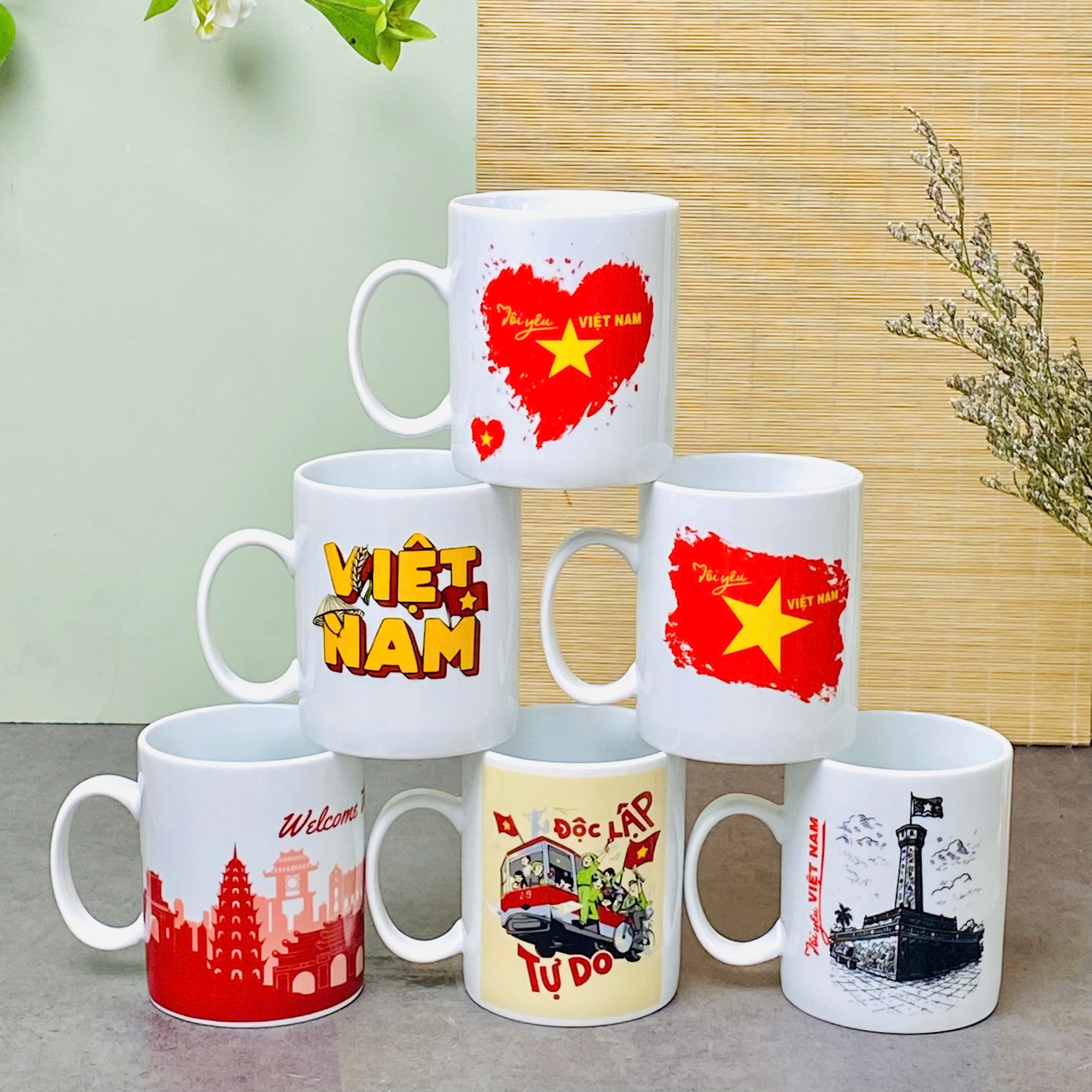 CÁC KIỂU NỘI DUNG IN TRÊN CỐC CHỦ ĐỀ QUỐC KHÁNH 2/9 Ý NGHĨA