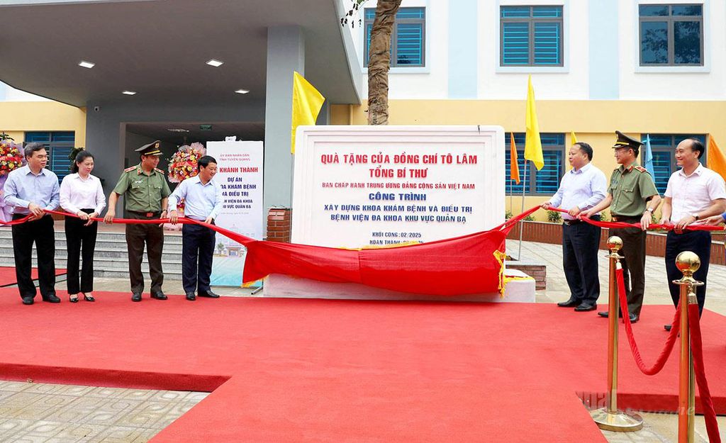 KHÁNH THÀNH KHOA KHÁM BỆNH VÀ ĐIỀU TRỊ - BỆNH VIỆN ĐA KHOA KHU VỰC QUẢNG BẠ