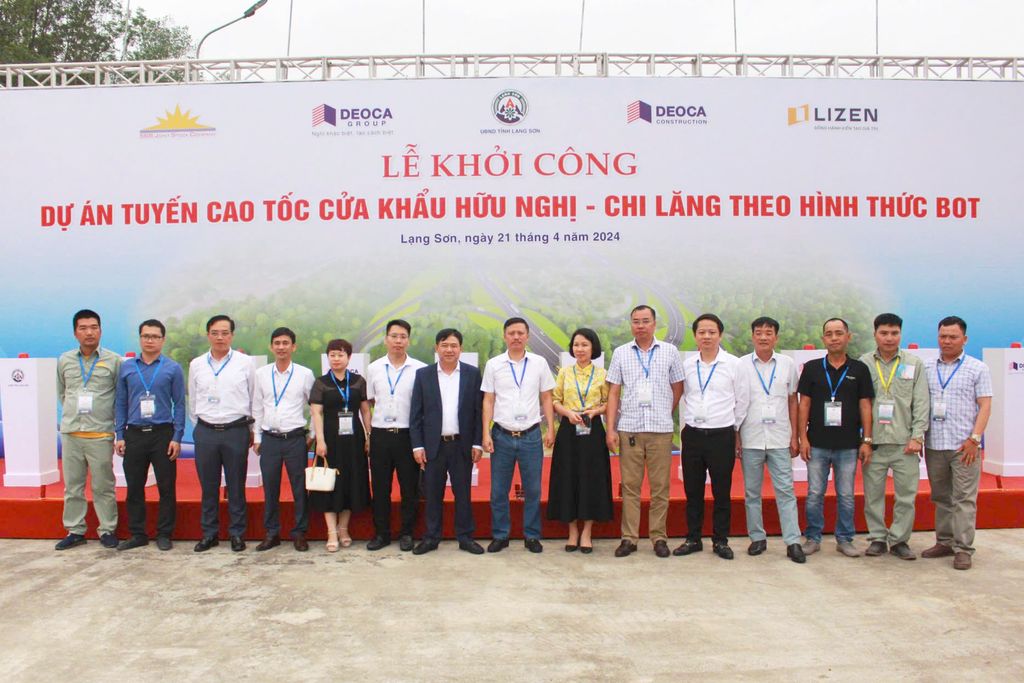 Lễ khởi công dự án cao tốc cửa khẩu Hữu Nghị - Chi Lăng (21/4/2024)