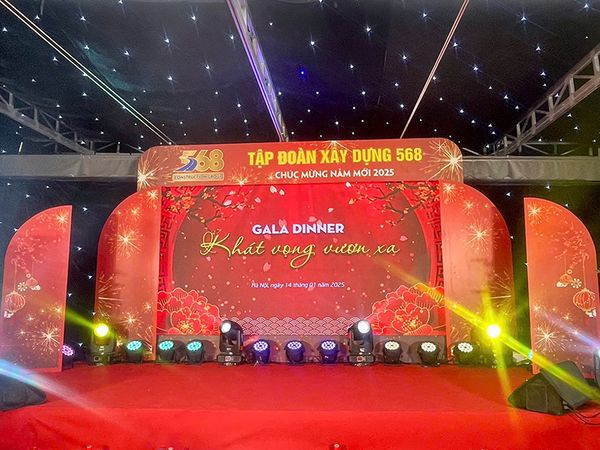 LỄ TỔNG KẾT CUỐI NĂM MANG TÊN “ KHÁT VỌNG VƯƠN XA” CỦA TẬP ĐOÀN 568
