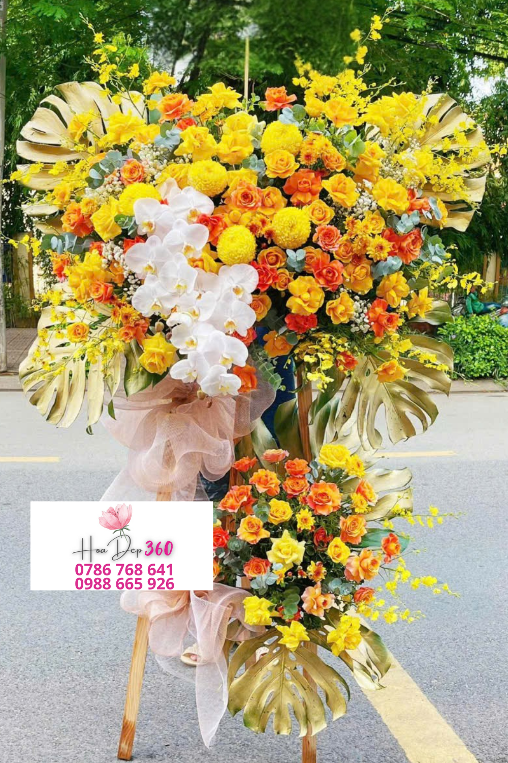 Top Mẫu Hoa Khai Trương Sang Trọng Bạn Nên Chọn