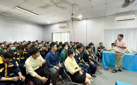 THÁP KIM ĐẢM BẢO THỰC HIỆN TỐT CÔNG TÁC AN TOÀN – VỆ SINH LAO ĐỘNG, PHÒNG CHÁY CHỮA CHÁY GÓP PHẦN XÂY DỰNG DOANH NGHIỆP BỀN VỮNG