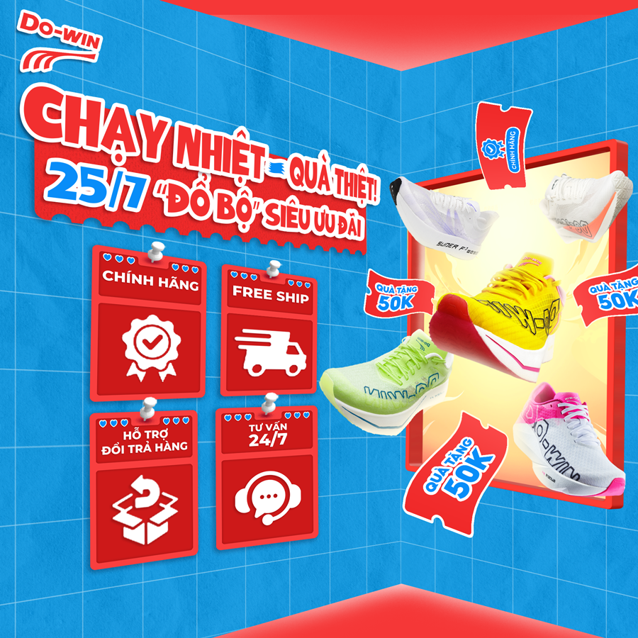 ☀️ CHẠY NHIỆT - QUÀ THIỆT! 25/7
