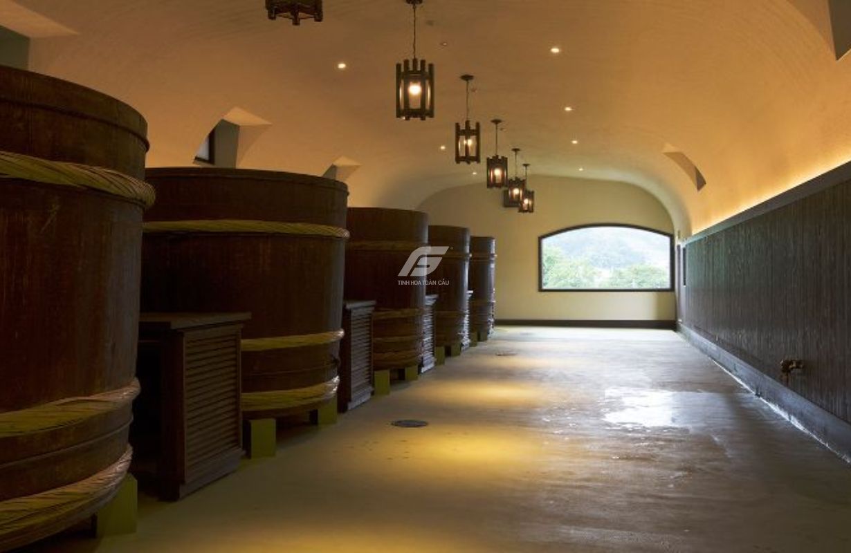 Triết lý ủ chín tạo nên hương vị thơm ngon của Sake Daishichi