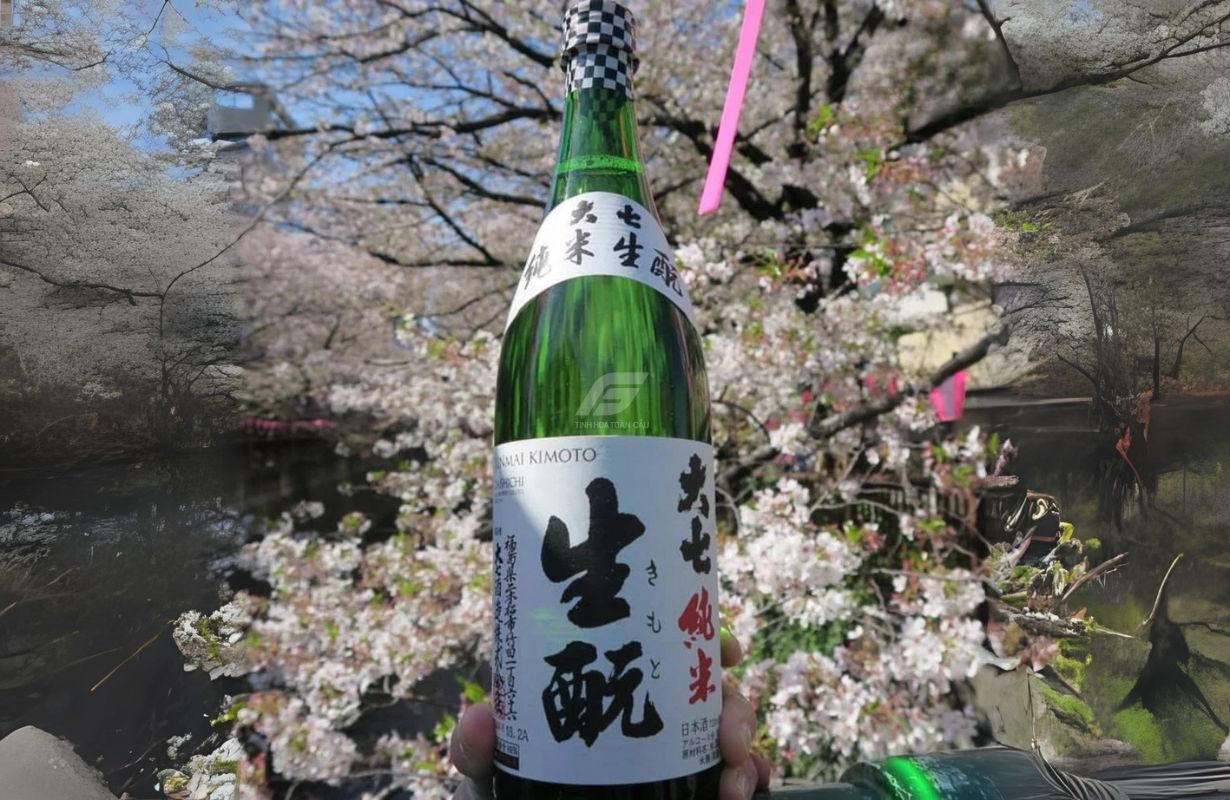 Cách uống Sake Junmai Kimoto Daishichi chuẩn người Nhật