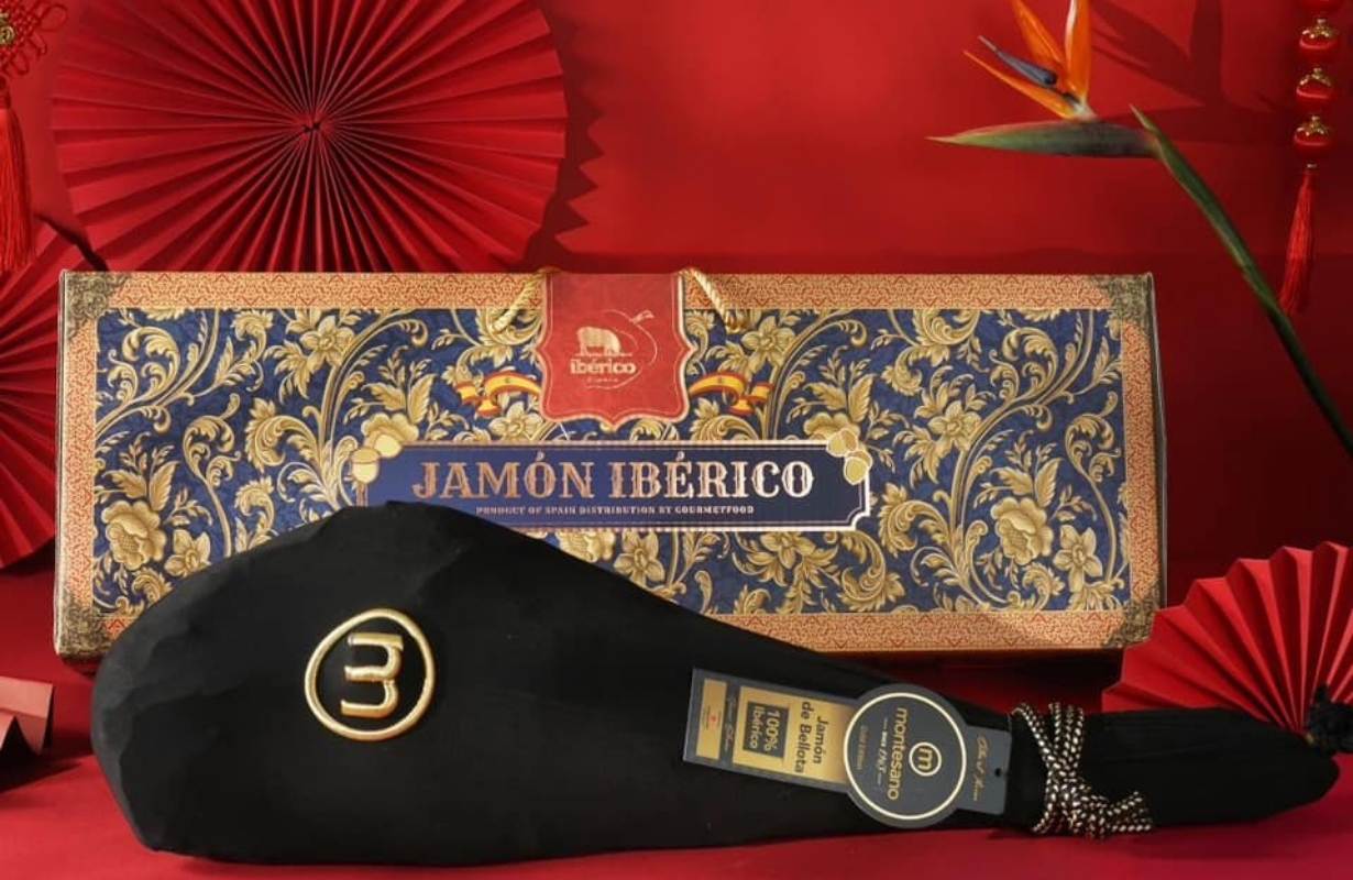 Địa chỉ mua đùi heo muối Iberico Montesano chính hãng