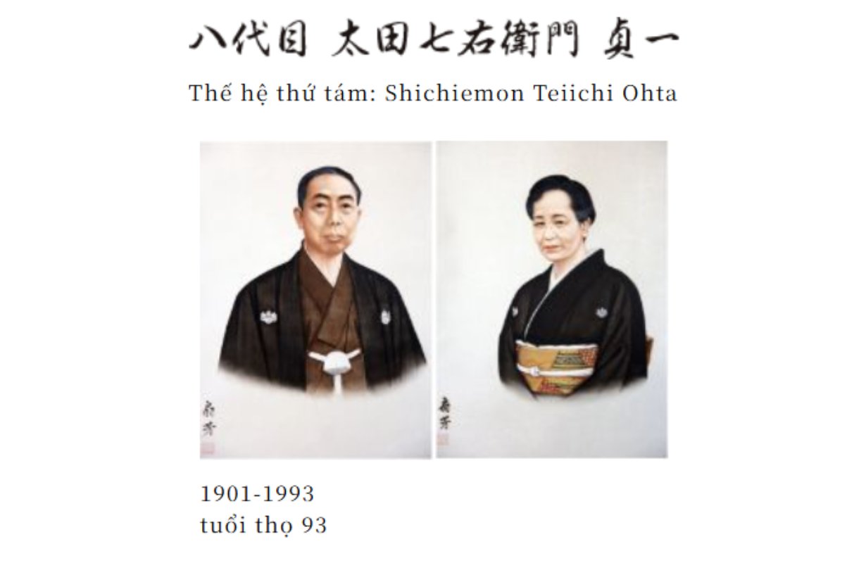 Thế hệ thứ tám - Shichiemon Teiichi Ohta (1901-1993)