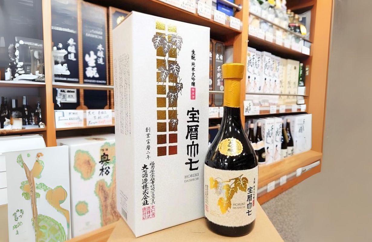 Tính thẩm mỹ trong hương vị của Sake Kimoto Daishichi