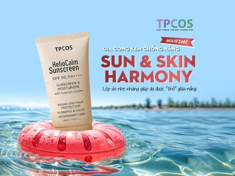 Gia Công Kem Chống Nắng Sun & Skin Harmony – Giải Pháp Chăm Sóc Da Toàn Diện Cho Mùa Hè 2025